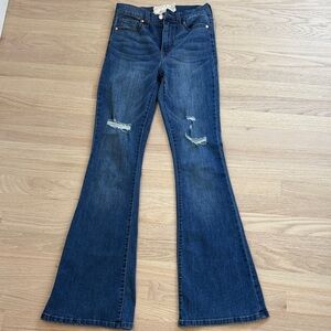 Altar’d State boot cut distressed jeans, size 25